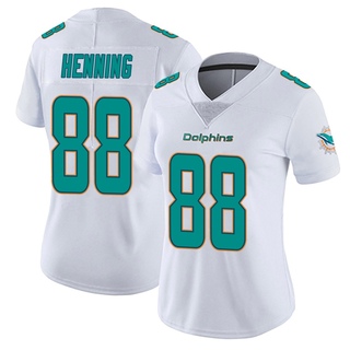 AJ Henning Women's Miami Dolphins limited Vapor Untouchable Jersey - White