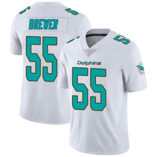 Aaron Brewer Youth Miami Dolphins limited Vapor Untouchable Jersey - White