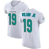 Elite Cedrick Wilson Jr. Men's Miami Dolphins Vapor Untouchable Jersey - White