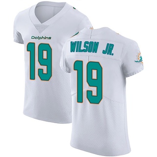Elite Cedrick Wilson Jr. Men's Miami Dolphins Vapor Untouchable Jersey - White