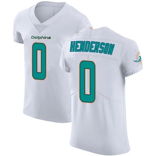 Elite Jack Henderson Men's Miami Dolphins Vapor Untouchable Jersey - White