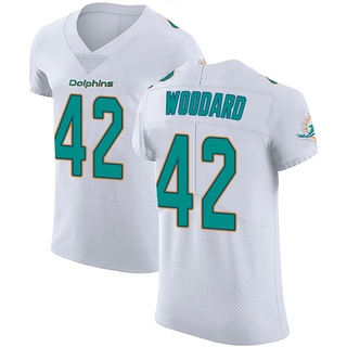 Elite Jackson Woodard Men's Miami Dolphins Vapor Untouchable Jersey - White