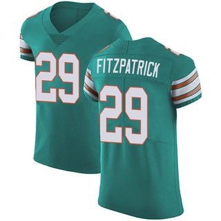 Elite Minkah Fitzpatrick Men's Miami Dolphins Aqua Alternate Vapor Untouchable Jersey - Green