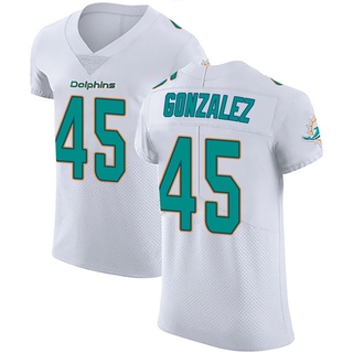 Elite Zane Gonzalez Men's Miami Dolphins Vapor Untouchable Jersey - White