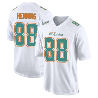 Game AJ Henning Youth Miami Dolphins Fashion Jersey - White
