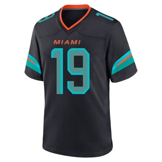 Game Cedrick Wilson Jr. Men's Miami Dolphins Pitch 2025 Rivalries Collection Jersey - Blue