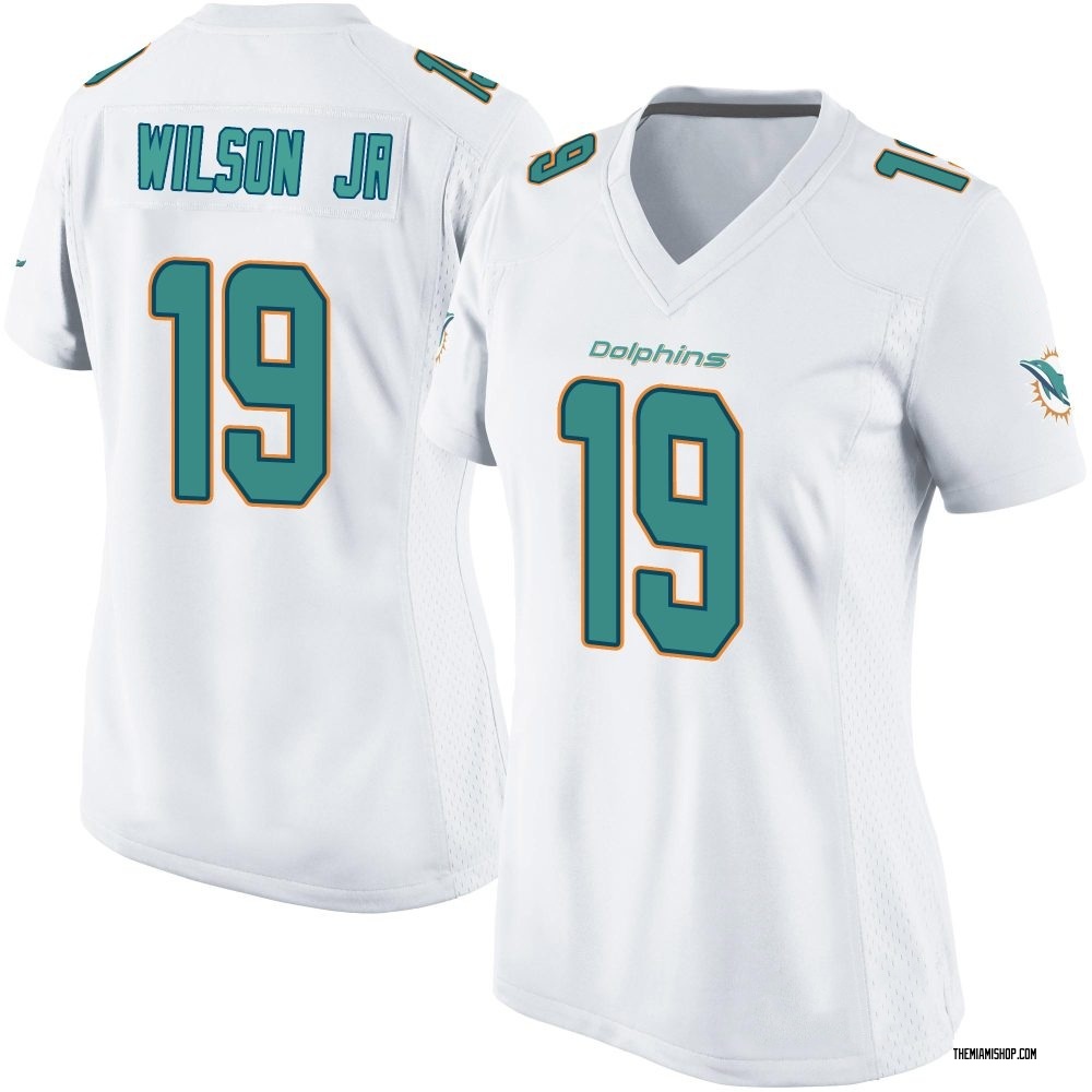 Game Cedrick Wilson Jr. Women's Miami Dolphins Jersey - White