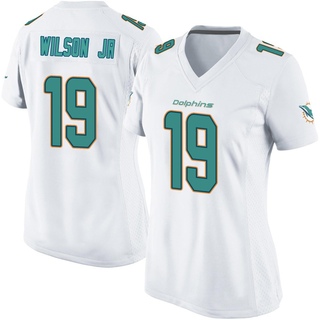 Game Cedrick Wilson Jr. Women's Miami Dolphins Jersey - White
