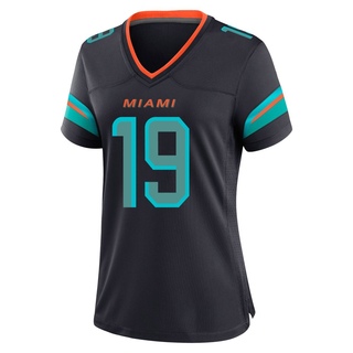 Game Cedrick Wilson Jr. Women's Miami Dolphins Pitch 2025 Rivalries Collection Jersey - Blue