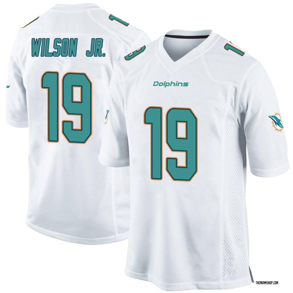 Game Cedrick Wilson Jr. Youth Miami Dolphins Jersey - White