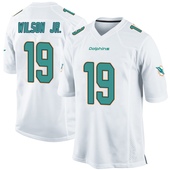 Game Cedrick Wilson Jr. Youth Miami Dolphins Jersey - White