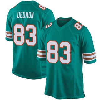 Game DeVonte Dedmon Youth Miami Dolphins Alternate Jersey - Aqua