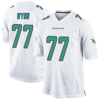 Game Isaiah Wynn Youth Miami Dolphins Jersey - White