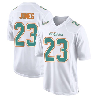 Game Jack Jones Men's Miami Dolphins Fashion Jersey - White