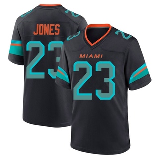 Game Jack Jones Men's Miami Dolphins Pitch 2025 Rivalries Collection Jersey - Blue