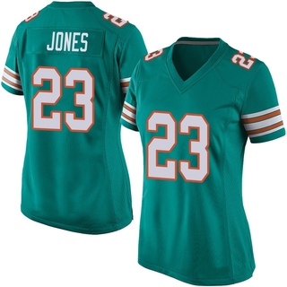 Game Jack Jones Women's Miami Dolphins Alternate Jersey - Aqua