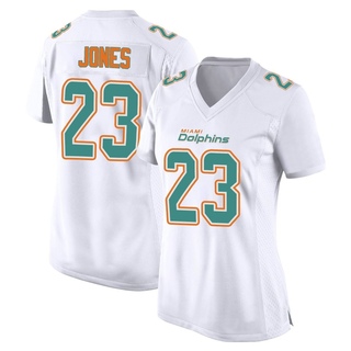 Game Jack Jones Women's Miami Dolphins Fashion Jersey - White