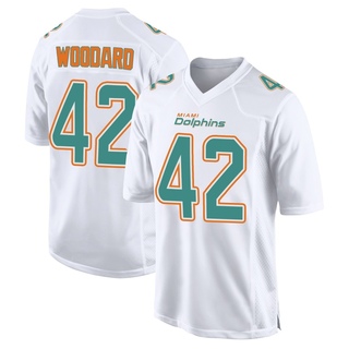 Game Jackson Woodard Men's Miami Dolphins Fashion Jersey - White