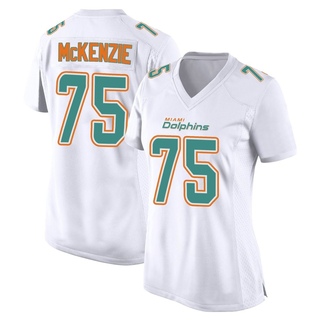Game Jalen McKenzie Women's Miami Dolphins Fashion Jersey - White