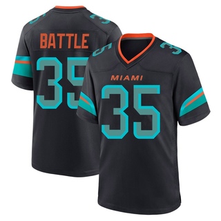 Game Miles Battle Youth Miami Dolphins Pitch 2025 Rivalries Collection Jersey - Blue