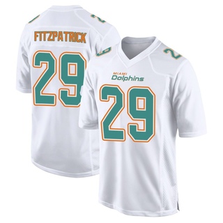 Game Minkah Fitzpatrick Men's Miami Dolphins Fashion Jersey - White