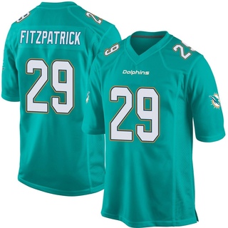 Game Minkah Fitzpatrick Men's Miami Dolphins Team Color Jersey - Aqua