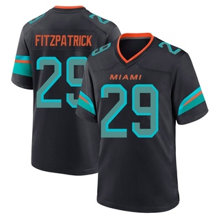 Game Minkah Fitzpatrick Youth Miami Dolphins Pitch 2025 Rivalries Collection Jersey - Blue