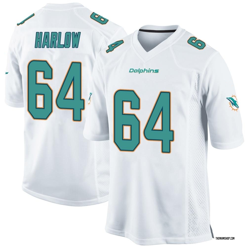 Game Sean Harlow Youth Miami Dolphins Jersey - White
