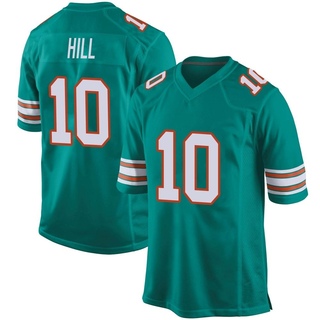 Game Tyreek Hill Men's Miami Dolphins Alternate Jersey - Aqua