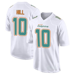 Game Tyreek Hill Men's Miami Dolphins Fashion Jersey - White