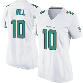 Game Tyreek Hill Women's Miami Dolphins Jersey - White