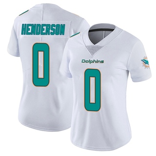 Jack Henderson Women's Miami Dolphins limited Vapor Untouchable Jersey - White