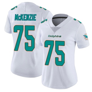 Jalen McKenzie Women's Miami Dolphins limited Vapor Untouchable Jersey - White