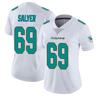 Jamaree Salyer Women's Miami Dolphins limited Vapor Untouchable Jersey - White