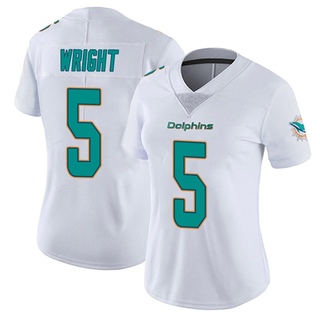 Jaylen Wright Women's Miami Dolphins limited Vapor Untouchable Jersey - White