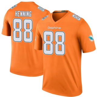 Legend AJ Henning Youth Miami Dolphins Color Rush Jersey - Orange