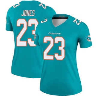 Legend Jack Jones Women's Miami Dolphins Jersey - Aqua