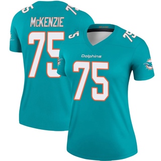 Legend Jalen McKenzie Women's Miami Dolphins Jersey - Aqua