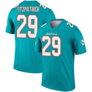 Legend Minkah Fitzpatrick Youth Miami Dolphins Jersey - Aqua