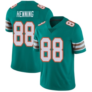 Limited AJ Henning Youth Miami Dolphins Alternate Vapor Untouchable Jersey - Aqua