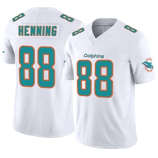 Limited AJ Henning Youth Miami Dolphins Vapor F.U.S.E. Jersey - White