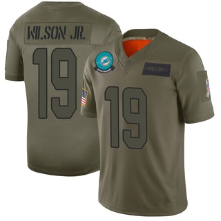 Limited Cedrick Wilson Jr. Men's Miami Dolphins 2019 Salute to Service Jersey - Camo