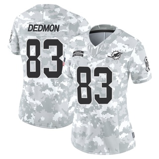 Limited DeVonte Dedmon Women's Miami Dolphins 2024 Salute to Service Jersey - Arctic Camo