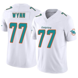 Limited Isaiah Wynn Youth Miami Dolphins Vapor F.U.S.E. Jersey - White