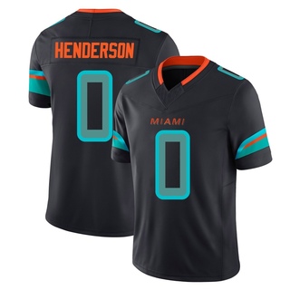 Limited Jack Henderson Men's Miami Dolphins Pitch 2025 Rivalries Collection Jersey - Blue