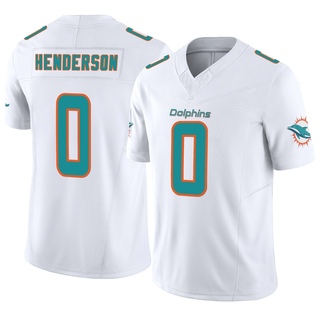 Limited Jack Henderson Youth Miami Dolphins Vapor F.U.S.E. Jersey - White