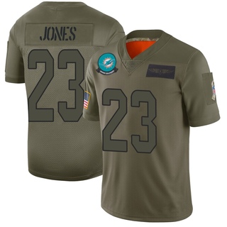 Limited Jack Jones Men's Miami Dolphins 2019 Salute to Service Jersey - Camo