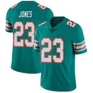 Limited Jack Jones Men's Miami Dolphins Alternate Vapor Untouchable Jersey - Aqua