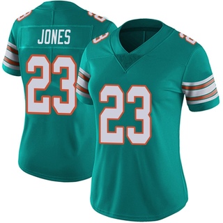 Limited Jack Jones Women's Miami Dolphins Alternate Vapor Untouchable Jersey - Aqua