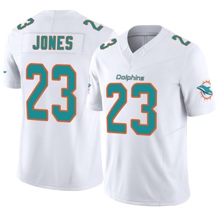 Limited Jack Jones Youth Miami Dolphins Vapor F.U.S.E. Jersey - White
